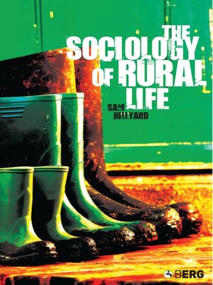 cover image of The Sociology of Rural Life